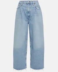 AGOLDE Jeans Danga a gamba larga e vita alta Blu