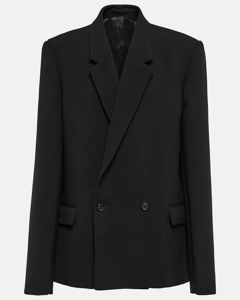 WARDROBE.NYC x Hailey Bieber - Blazer HB in lana Nero