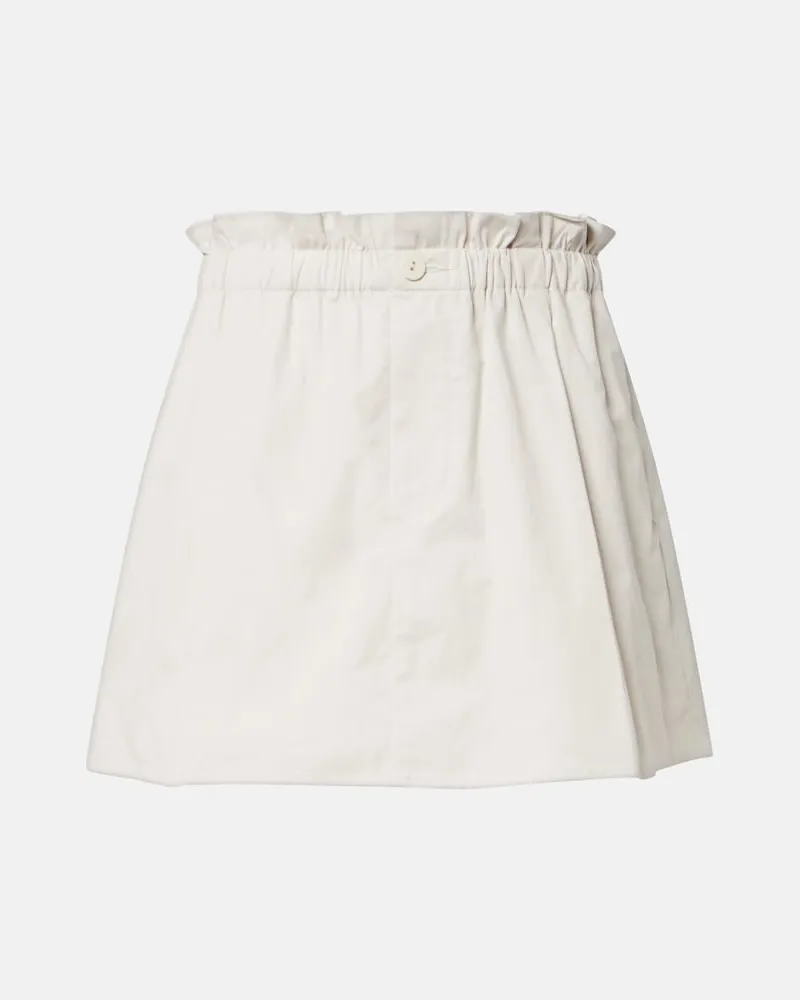 Vince Gonna pantalone in twill di cotone Bianco