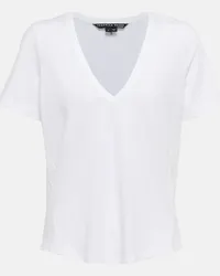 Veronica Beard T-shirt Cindy in cotone Bianco