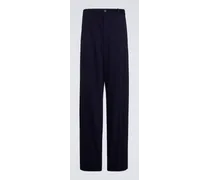 Pantaloni regular in lana
