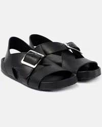 Loewe Sandali Ease in pelle Nero