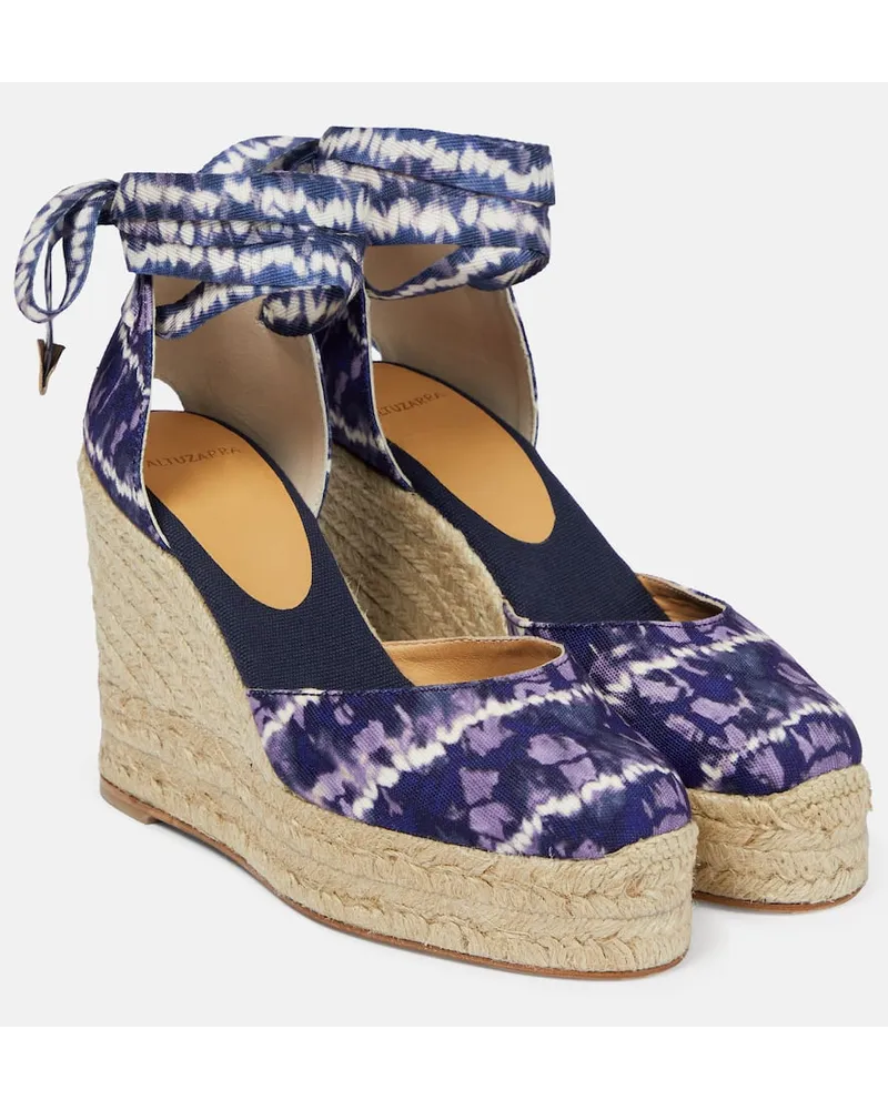 Altuzarra Espadrillas Carina in canvas e iuta Multicolore