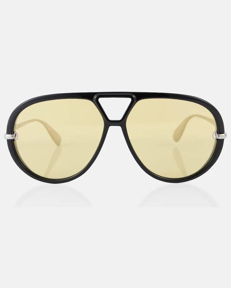 Bottega Veneta Occhiali da sole aviator Classic Nero