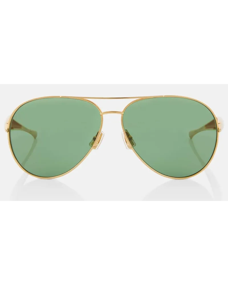 Bottega Veneta Occhiali da sole aviator Oro