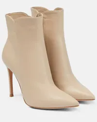 Gianvito Rossi Stivaletti in pelle Beige