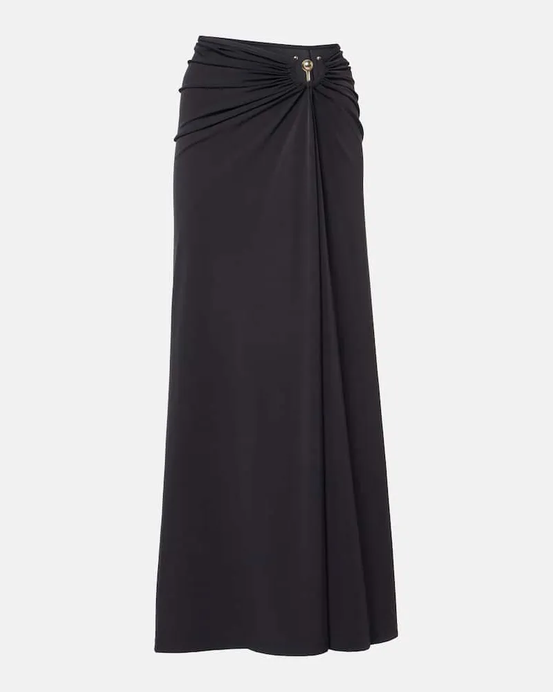 Christopher Esber Gonna lunga Orbit in jersey Nero