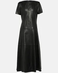 Dorothee Schumacher Abito midi in pelle Nero