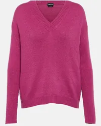 Tom Ford Pullover in misto lana e cashmere Rosa