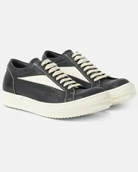 Rick Owens Sneakers Luxor Vintage in pelle Nero