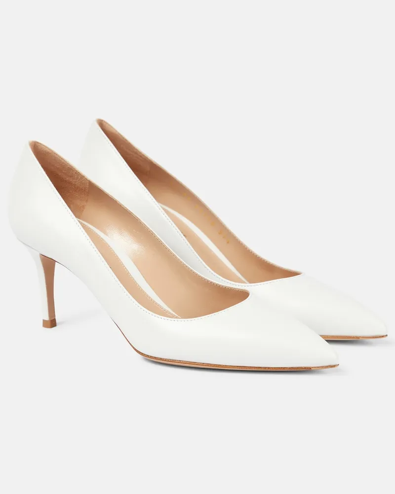 Gianvito Rossi Pumps Gianvito 70 in pelle Bianco