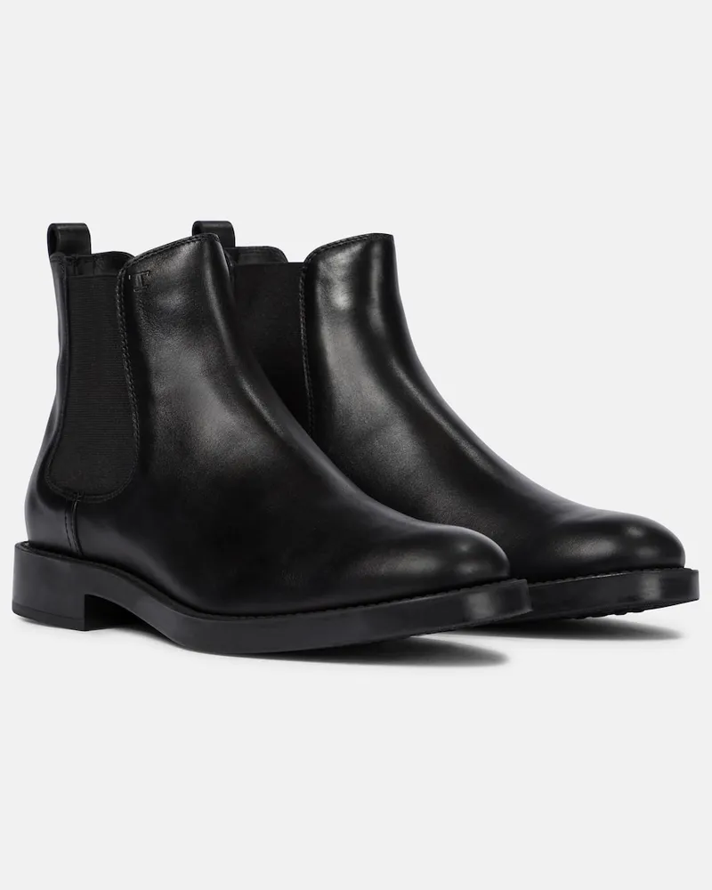 TOD'S Stivaletti Chelsea in pelle Nero
