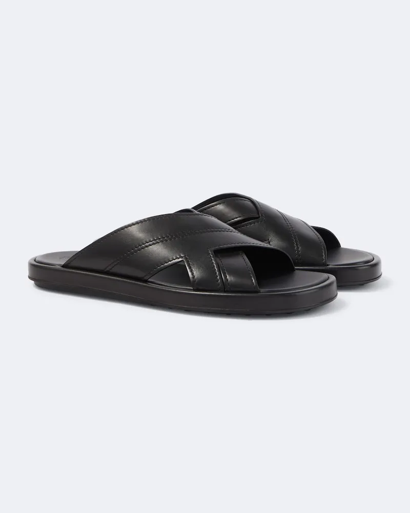 TOD'S Sandali in pelle Nero