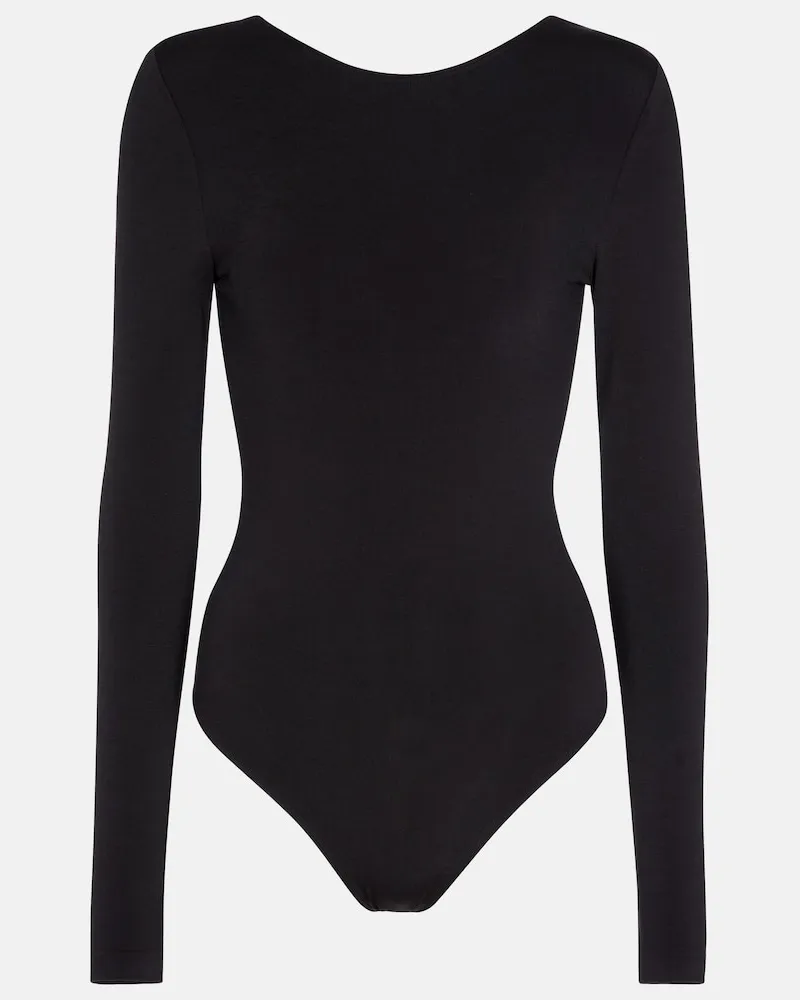 Wolford Body Memphis in jersey Nero