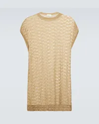 Dries van Noten Top in maglia Marrone