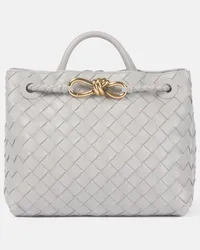 Bottega Veneta Borsa Andiamo Small in pelle Grigio