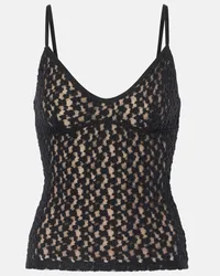 Vince Camisole in pizzo Nero