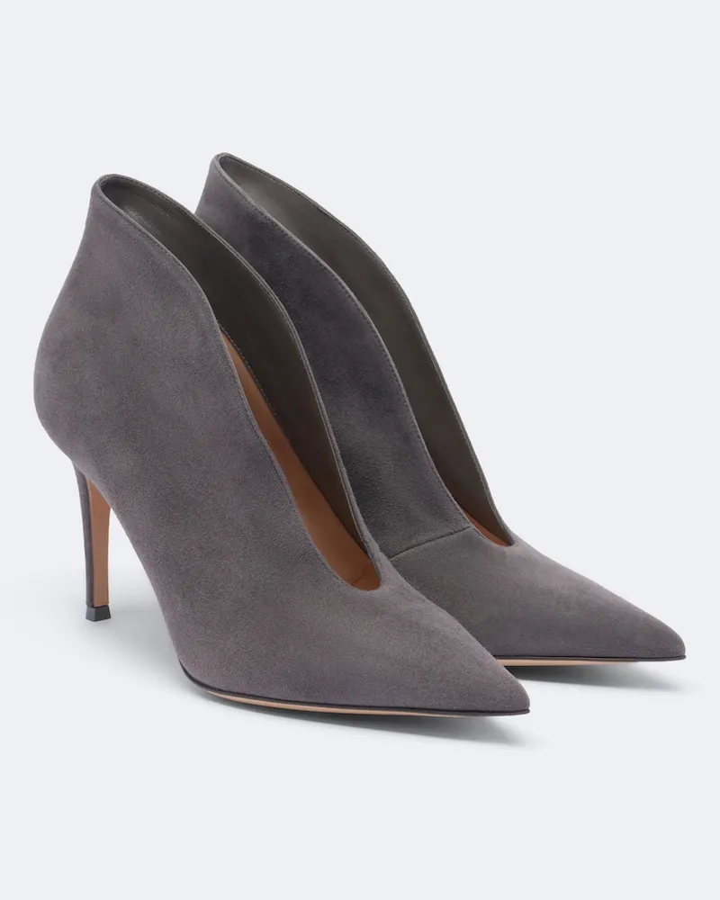 Gianvito Rossi Pumps Vania in suede Grigio