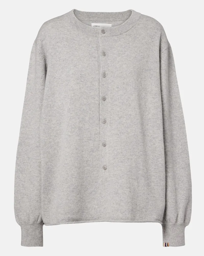 extreme cashmere Pullover NÂ°280 Bi in misto cashmere Grigio