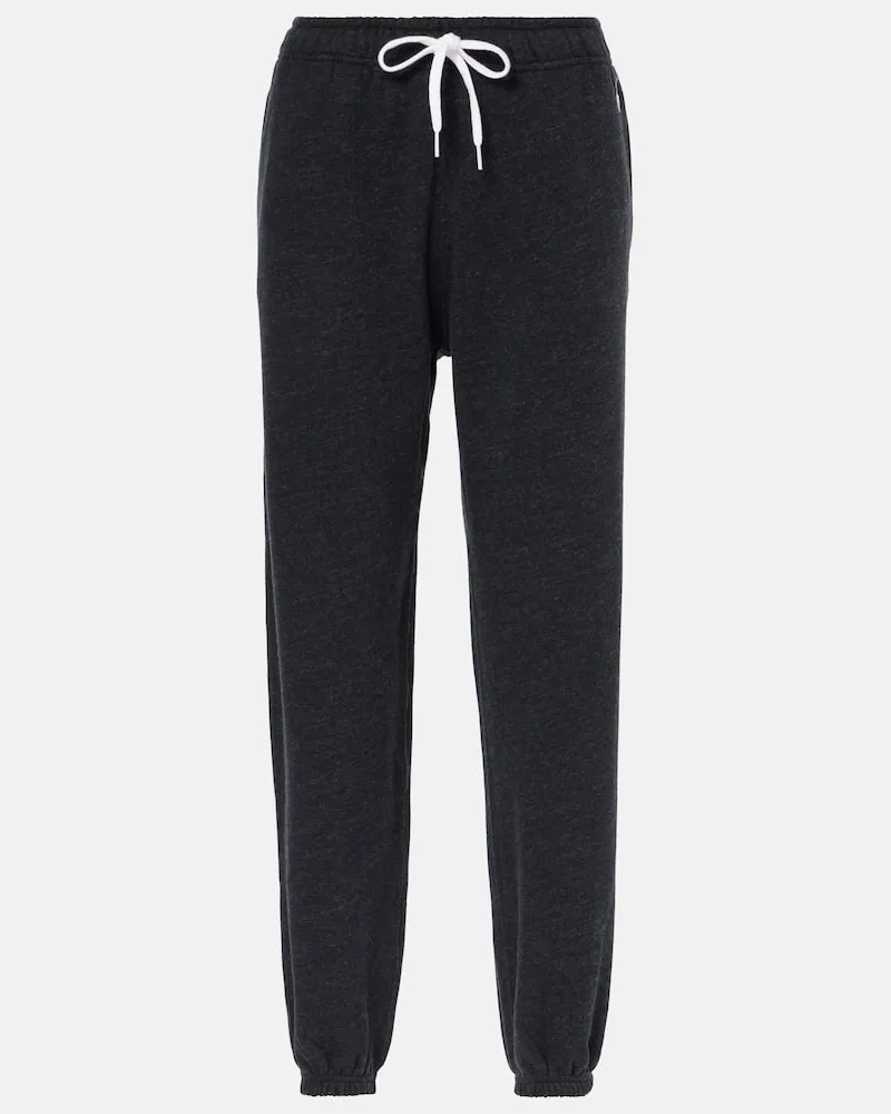 Ralph Lauren Pantaloni sportivi in jersey Nero