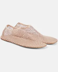 Christopher Esber Slippers Minette con cristalli Rosa