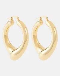 Jil Sander Orecchini a cerchio Anatomic Oro