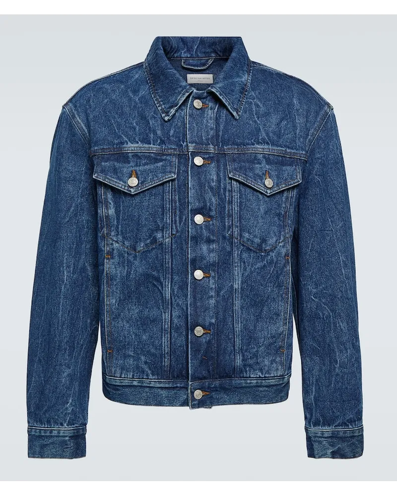 Dries van Noten Giacca di jeans Blu