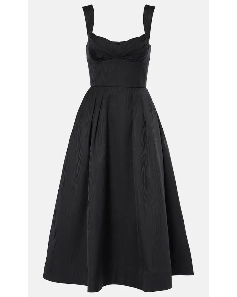 Rebecca Vallance Abito midi Cielo Nero