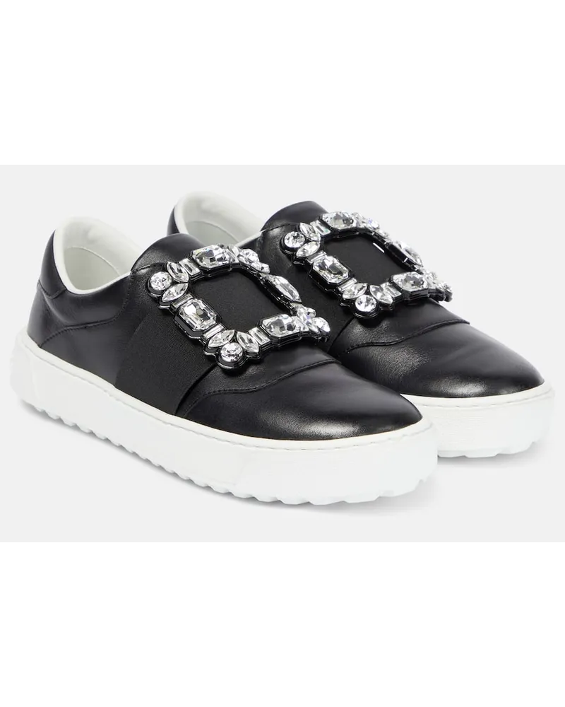 Roger Vivier Sneakers Very Vivier in pelle Nero