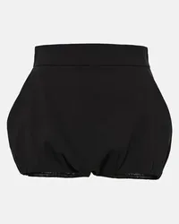 Dolce & Gabbana Shorts a vita alta Nero