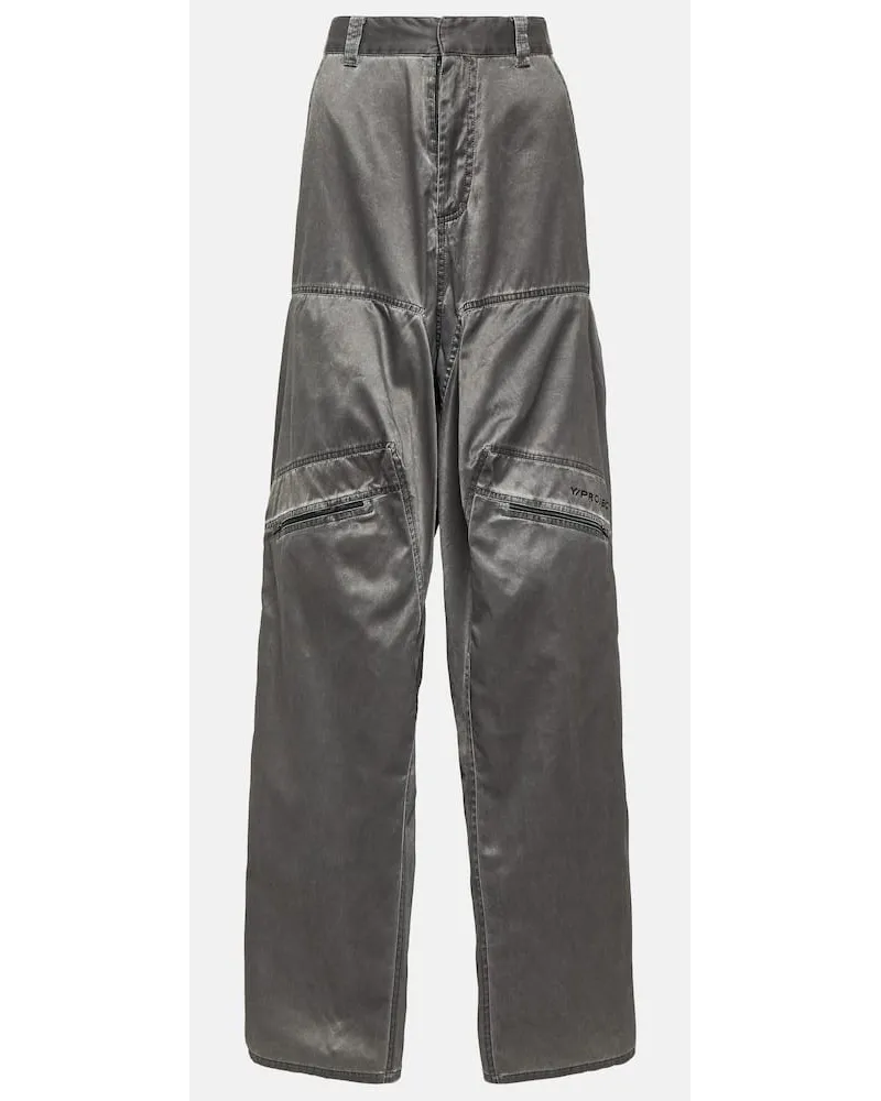 Y/PROJECT Jeans cargo Nero