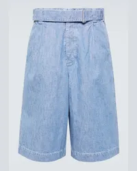 Kenzo Shorts oversize di jeans Blu