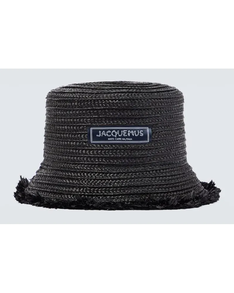 Jacquemus Cappello da pescatore Bacino Nero
