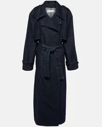 FRANKIE Shop Trench di jeans Nikola Blu