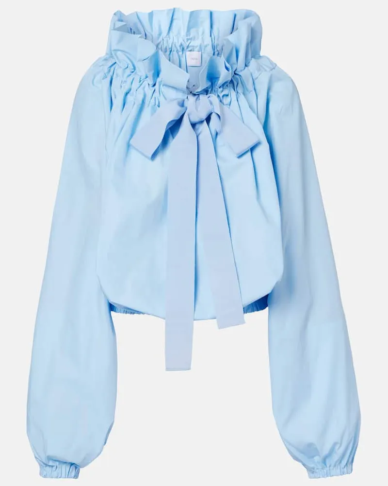 Patou Blusa in cotone Blu