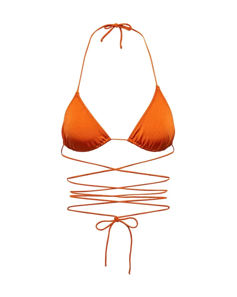 TROPIC of C Top bikini Praia Arancione