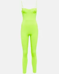 Alex Perry Jumpsuit Paxton aderente Verde