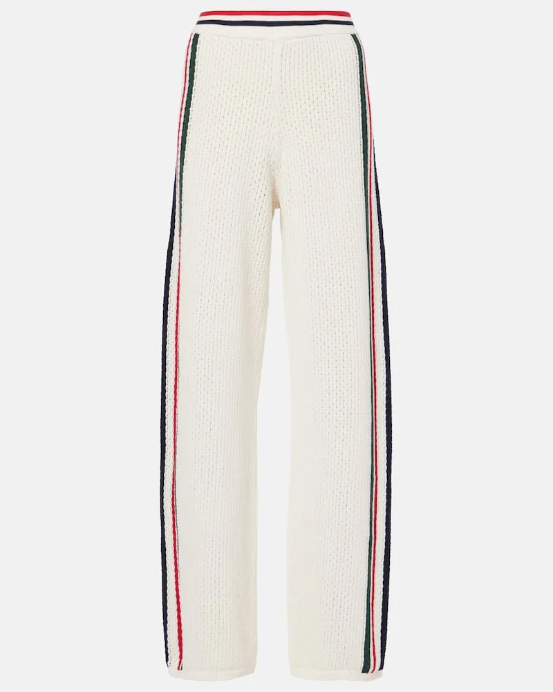 The Upside Pantaloni Reverie Kansas in cotone Bianco