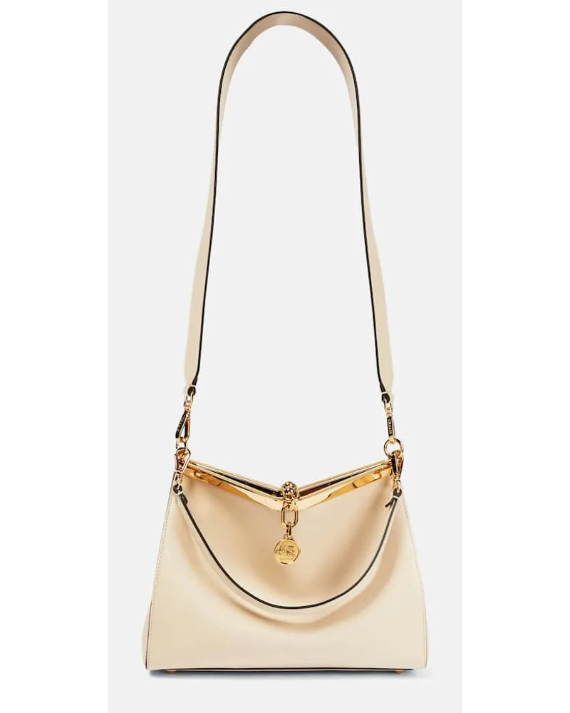 Etro Borsa a spalla Vela Medium in pelle Bianco