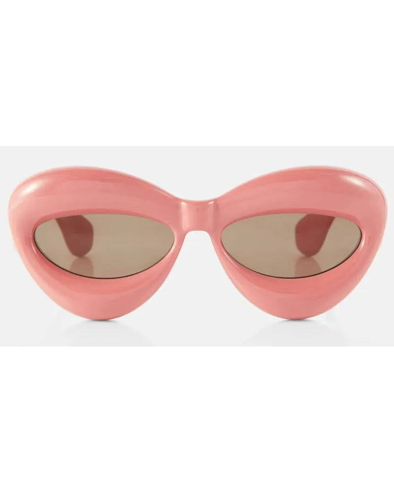 Loewe Occhiali da sole cat-eye Inflated Rosa