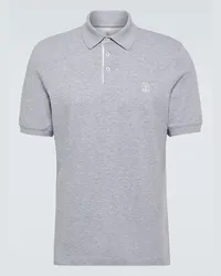 Brunello Cucinelli Polo in cotone Grigio