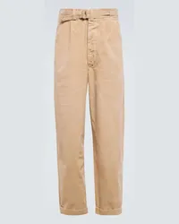 Ralph Lauren Pantaloni regular in cotone Beige