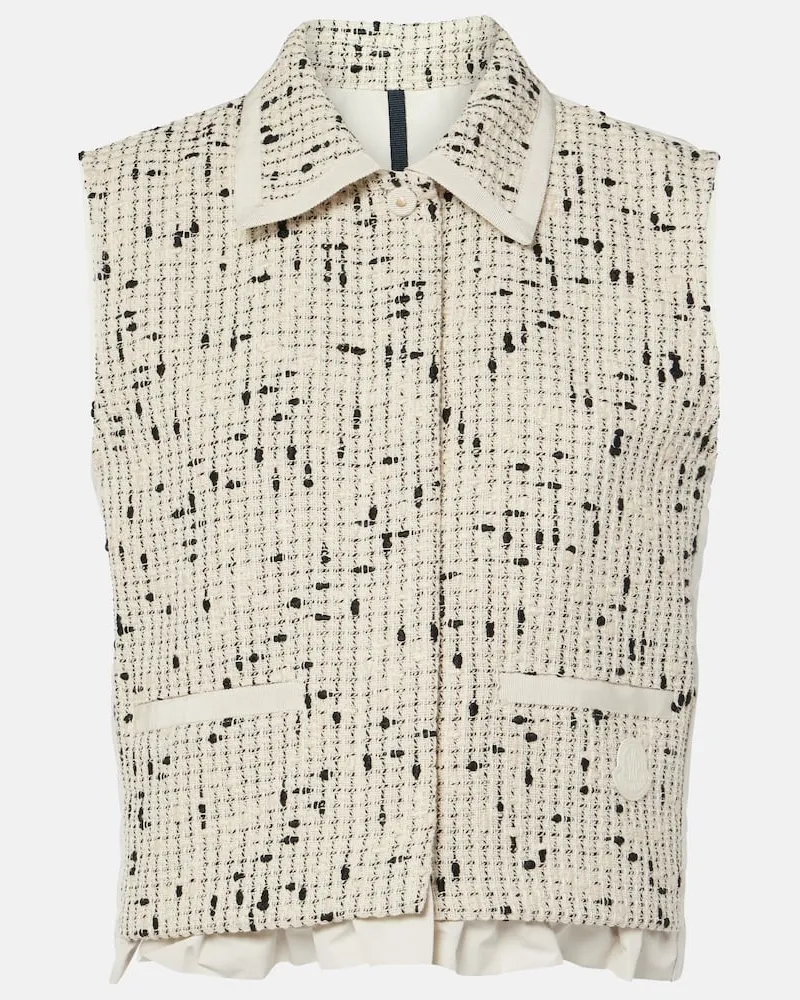 Moncler Gilet imbottito Verne Bianco