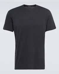 Tom Ford T-shirt in jersey di misto cotone Nero