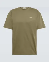 ADISH T-shirt Shaqhat in cotone con logo Verde