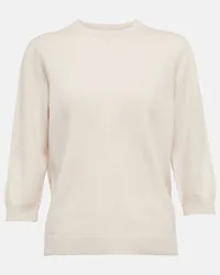 Jardin des Orangers Pullover in cashmere Bianco