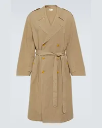 The Row Trench Montrose in cotone e lino Beige