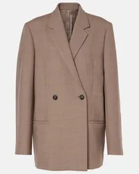 Totême Blazer doppiopetto Marrone