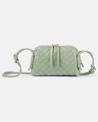 Bottega Veneta Pochette Concert Intrecciato in pelle Verde