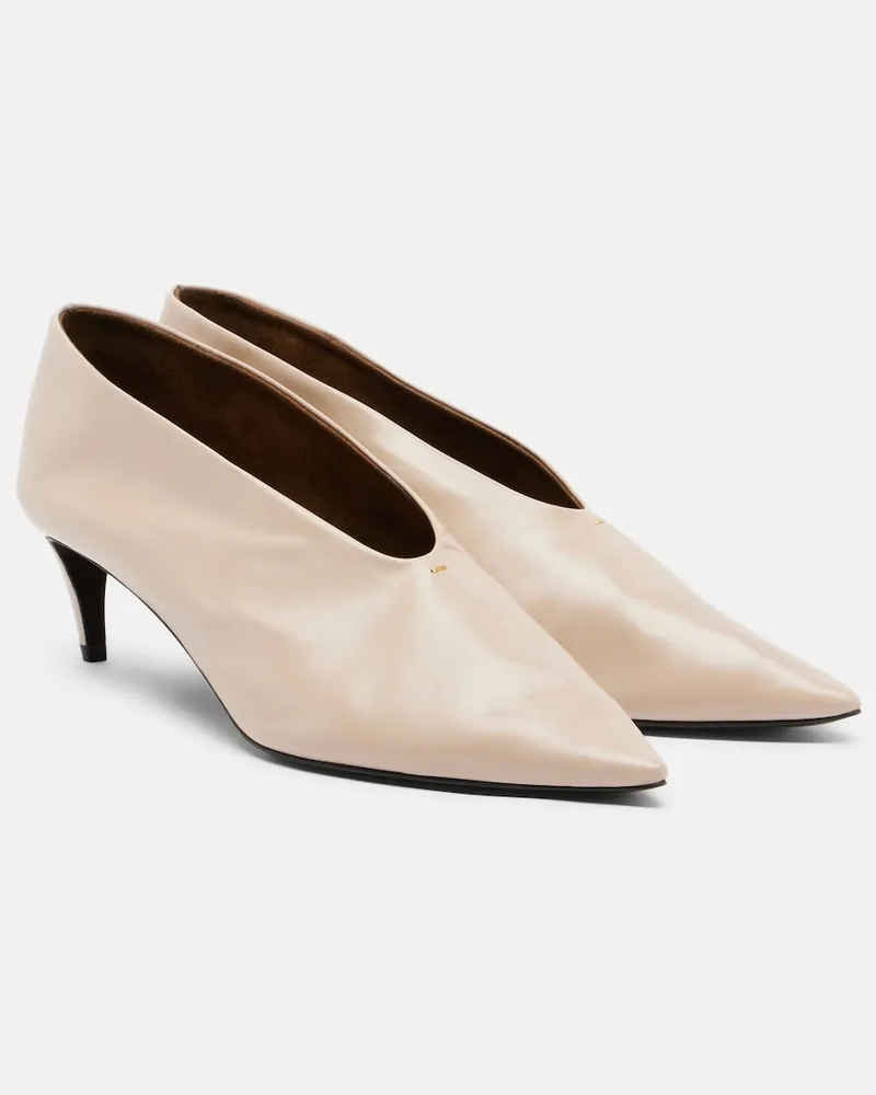 KHAITE Pumps Miriam in pelle Beige